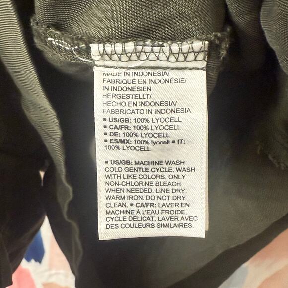 Daily Ritual Olive Green Sleeveless Crew Neck Button Front Romper 16 / 18 / 48 - Picture 7 of 9